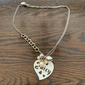 Juicy Couture Heart Necklace